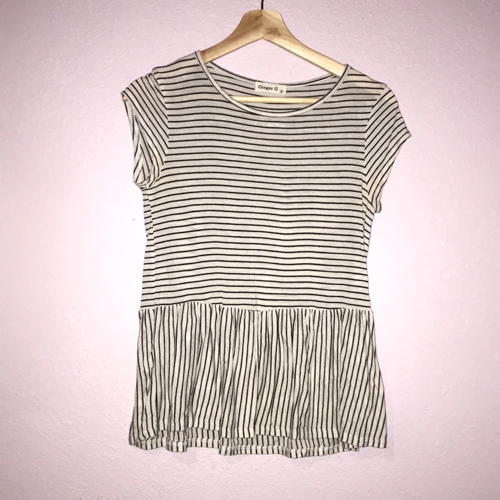 Ginger G striped shirt